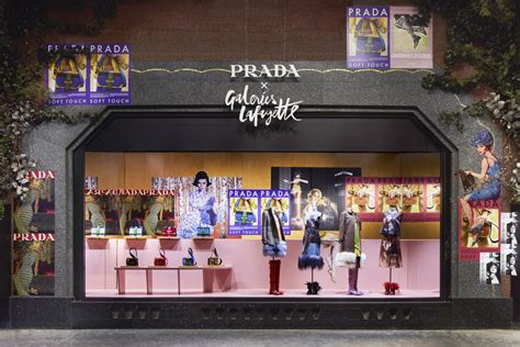 corner prada la fayette|Prada Symbols Paris Galeries LaFayette.